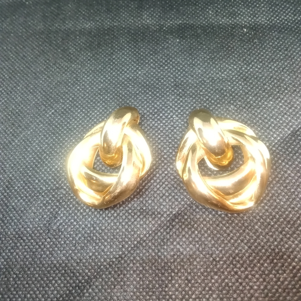 Golden Pierce Earrings